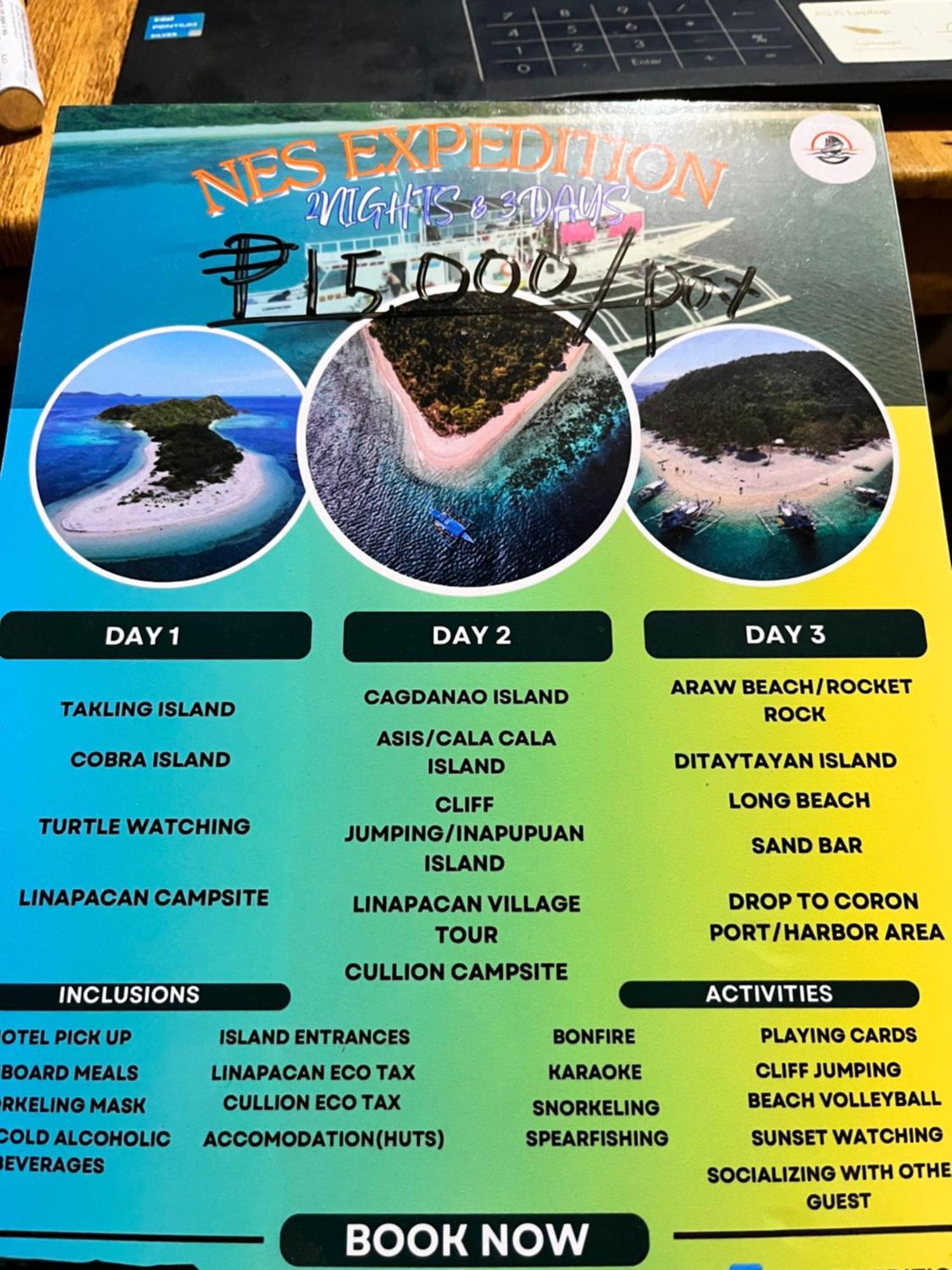 BaleCabugaoCottagesRental El Nido Bagian luar foto
